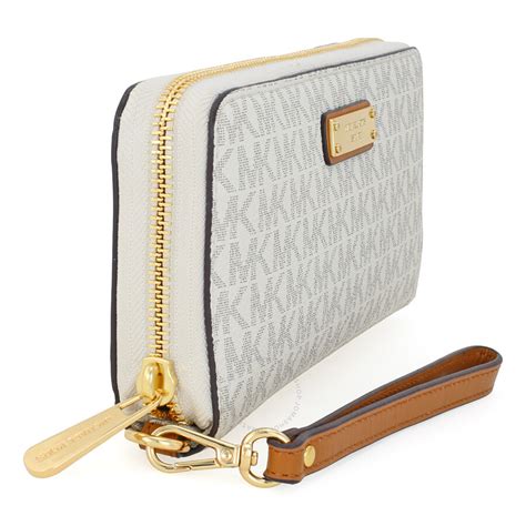 michael kors jet set continental wallet|michael kors vanilla jet set.